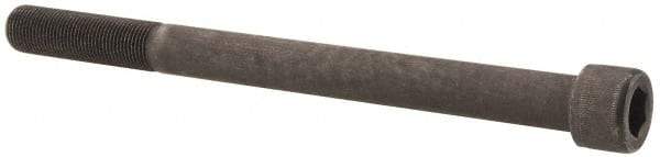 Value Collection - 5/8-18 UNF Hex Socket Drive, Socket Cap Screw - Alloy Steel, Black Oxide Finish, Partially Threaded, 8" Length Under Head - Industrial Tool & Supply