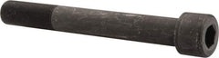 Value Collection - 1-1/4 - 12 UNF Hex Socket Drive, Socket Cap Screw - Alloy Steel, Black Oxide Finish, Partially Threaded, 10" Length Under Head - Industrial Tool & Supply