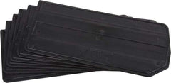 Quantum Storage - 10.9" Wide x 5" High, Black Bin Divider - Use with Quantum Storage Systems - QUS 230, QUS 235 - Industrial Tool & Supply