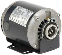 US Motors - 1/3 hp, ODP Enclosure, Auto Thermal Protection, 1,725 RPM, 100/120/200/240 Volt, 60/50 Hz, Single Phase Split Phase Motor - Size 48 Frame, Cradle Mount, 1 Speed, Sleeve Bearings, 6.5/3.0 Full Load Amps, B Class Insulation, Reversible - Industrial Tool & Supply