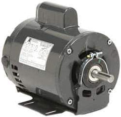 US Motors - 1.5 hp, ODP Enclosure, Auto Thermal Protection, 1,725 RPM, 115/208-230 Volt, 60 Hz, Industrial Electric AC/DC Motor - Size 56 Frame, Resilient Mount, 1 Speed, Ball Bearings, B Class Insulation, Reversible - Industrial Tool & Supply