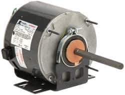US Motors - 1/3 hp, ODP Enclosure, Auto Thermal Protection, 1,625 RPM, 230 Volt, 60 Hz, Single Phase Permanent Split Capacitor (PSC) Motor - Size 48Y Frame, Cradle Mount, 1 Speed, Sleeve Bearings, 1.8 Full Load Amps, B Class Insulation, Reversible - Industrial Tool & Supply