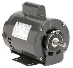 US Motors - 3/4, 1/4 hp, ODP Enclosure, No Thermal Protection, 1725, 1140 RPM, 115 Volt, 60 Hz, Single Phase Capacitor Start-Cap Run Motor - Size 56 Frame, Cradle/Stud Mount, 2 Speed, Ball Bearings, 8.9/6.1 Full Load Amps, B Class Insulation, Reversible - Industrial Tool & Supply