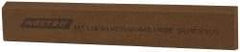 Norton - 6" Long x 1" Wide x 1/4" Thick, Aluminum Oxide Sharpening Stone - Rectangle, Medium Grade - Industrial Tool & Supply