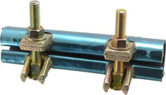B&K Mueller - 3/4" Pipe Two Bolt 6" Repair Clamp - For Providing Strong Positive Seal In Repairing Leaking Pipes - Industrial Tool & Supply