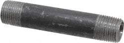 B&K Mueller - 66 Piece, 1/2" Pipe, Black Finished Steel Pipe Nipple Set - Schedule 40, (6) Close, (6) 1-1/2, (6) 2, (6) 2-1/2, (6) 3, (6) 3-1/2, (6) 4, (6) 4-1/2, (6) 5, (6) 5-1/2, (6) 6 - Industrial Tool & Supply