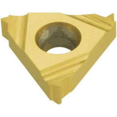 Iscar - 22IR Internal Right Hand ISO Laydown Threading Insert - Grade IC908, TiAlN Coated Carbide, 12.7mm Inscribed Circle - Industrial Tool & Supply