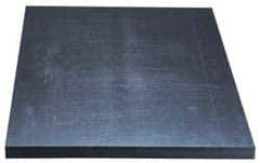 Made in USA - 2-1/4" Thick x 24" Wide x 4' Long, Acetal Sheet - Black, Porosity Free Grade - Industrial Tool & Supply