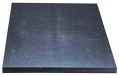 Made in USA - 1' x 12" x 4" Black Acetal Sheet - Industrial Tool & Supply