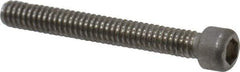 Value Collection - #0-80 UNF Hex Socket Drive, Socket Cap Screw - Grade 18-8 & Austenitic A2 Stainless Steel, Fully Threaded, 1/2" Length Under Head - Industrial Tool & Supply