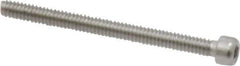 Value Collection - #0-80 UNF Hex Socket Drive, Socket Cap Screw - Grade 18-8 & Austenitic A2 Stainless Steel, Partially Threaded, 3/4" Length Under Head - Industrial Tool & Supply