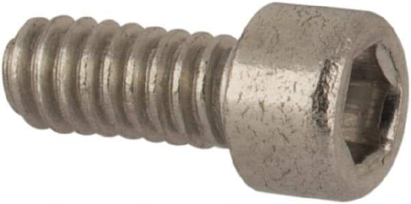 Value Collection - #1-64 UNC Hex Socket Drive, Socket Cap Screw - Grade 18-8 & Austenitic A2 Stainless Steel, Fully Threaded, 3/16" Length Under Head - Industrial Tool & Supply