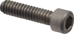 Value Collection - #1-64 UNC Hex Socket Drive, Socket Cap Screw - Grade 18-8 & Austenitic A2 Stainless Steel, Fully Threaded, 5/16" Length Under Head - Industrial Tool & Supply