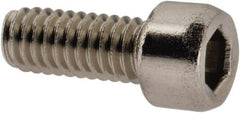 Value Collection - #3-56 UNF Hex Socket Drive, Socket Cap Screw - Grade 18-8 & Austenitic A2 Stainless Steel, Fully Threaded, 1/4" Length Under Head - Industrial Tool & Supply