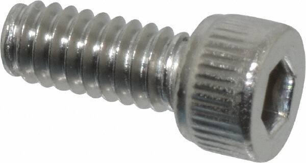 Value Collection - #5-40 UNC Hex Socket Drive, Socket Cap Screw - Grade 18-8 & Austenitic A2 Stainless Steel, Fully Threaded, 5/16" Length Under Head - Industrial Tool & Supply