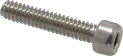 Value Collection - #5-40 UNC Hex Socket Drive, Socket Cap Screw - Grade 18-8 & Austenitic A2 Stainless Steel, Fully Threaded, 5/8" Length Under Head - Industrial Tool & Supply