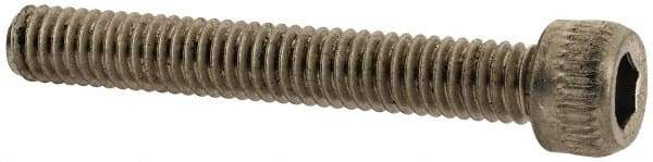 Value Collection - #6-40 UNF Hex Socket Drive, Socket Cap Screw - Grade 18-8 & Austenitic A2 Stainless Steel, Fully Threaded, 1" Length Under Head - Industrial Tool & Supply