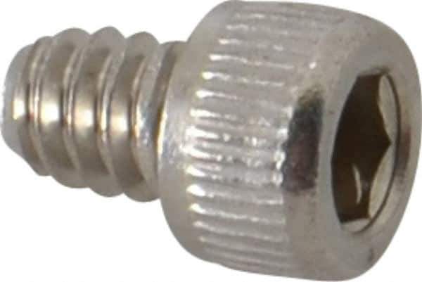 Value Collection - #10-24 UNC Hex Socket Drive, Socket Cap Screw - Grade 18-8 & Austenitic A2 Stainless Steel, Fully Threaded, 1/4" Length Under Head - Industrial Tool & Supply