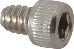 Value Collection - #10-24 UNC Hex Socket Drive, Socket Cap Screw - Grade 18-8 & Austenitic A2 Stainless Steel, Fully Threaded, 1/4" Length Under Head - Industrial Tool & Supply