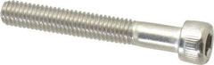Value Collection - #10-32 UNF Hex Socket Drive, Socket Cap Screw - Grade 18-8 & Austenitic A2 Stainless Steel, Partially Threaded, 1-3/8" Length Under Head - Industrial Tool & Supply