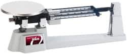 Ohaus - 610 g, 0.1 g Graduation, Triple Beam Balance - 12 Inch Long x 6 Inch Wide x 2-3/4 Inch High Base - Industrial Tool & Supply