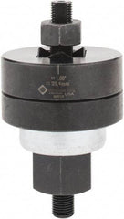 Greenlee - 1 Inch Hole Length x 1 Inch Wide, Square, Knockout Punch Unit - Hydraulic and Manually Operated, 14 Gauge Max in Mild Steel - Industrial Tool & Supply