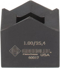 Greenlee - Square Punch - 1" Hole Length x 1" Hole Width - Industrial Tool & Supply