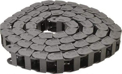 Igus - 6 Ft. Long, Igumid G, Fixed Open Cable and Hose Carrier - 0.98 Inch Inside Width x 0.71 Inch Inside Height, 1.42 Inch Outside Width x 0.91 Inch Outside Height, 1-1/2 Inch Bend Radius - Industrial Tool & Supply