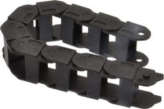 Igus - 1 Ft. Long, Igumid G, Fixed Open Cable and Hose Carrier - 0.98 Inch Inside Width x 0.71 Inch Inside Height, 1.42 Inch Outside Width x 0.91 Inch Outside Height, 1-1/2 Inch Bend Radius - Industrial Tool & Supply