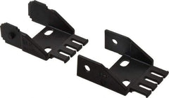 Igus - 1.93 Inch Outside Width x 0.94 Inch Outside Height, Cable and Hose Carrier Steel Zipper Mounting Bracket Set - 1-1/2 Inch Bend Radius, 1.05 Inch Inside Width x 0.67 Inch Inside Height - Industrial Tool & Supply