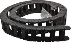 Igus - 6 Ft. Long, Igumid G, Snap Open Cable and Hose Carrier - 2.24 Inch Inside Width x 0.98 Inch Inside Height, 2.87 Inch Outside Width x 1.38 Inch Outside Height, 4.92 Inch Bend Radius - Industrial Tool & Supply