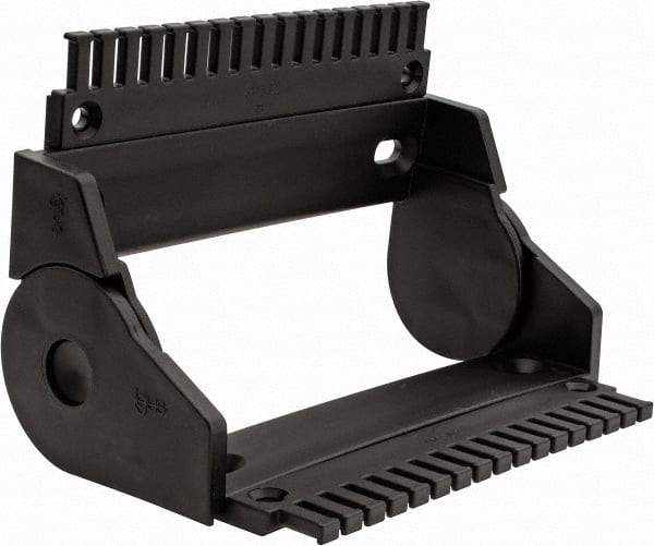 Igus - 7.68 Inch Outside Width x 2.52 Inch Outside Height, Cable and Hose Carrier Plastic Open Mounting Bracket Set - 3.94 Inch Bend Radius, 6.89 Inch Inside Width x 1.77 Inch Inside Height - Industrial Tool & Supply