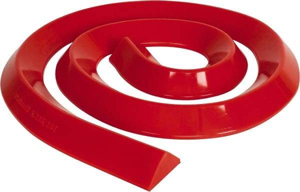 UltraTech - 10' Long x 4" Wide, Polypropylene Flexible Wall - Orange, Use to Seal off Spills From the Environment - Industrial Tool & Supply