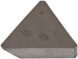 APT - 3/8" Inscribed Circle, Triangle, CBT Chipbreaker for Indexables - 0.129" Effective Width, Carbide - Industrial Tool & Supply
