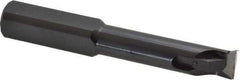 Made in USA - 0.7" Min Bore Diam, 4-1/2" OAL, 3/4" Shank Diam, Indexable Boring Bar - 2-1/2" Max Bore Depth, TPG 320 Insert, Clamp Holding Method - Industrial Tool & Supply