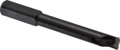 Made in USA - 0.7" Min Bore Diam, 5-3/4" OAL, 3/4" Shank Diam, Indexable Boring Bar - 3-3/4" Max Bore Depth, TPG 320 Insert, Clamp Holding Method - Industrial Tool & Supply