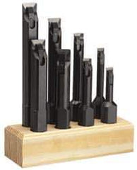 Made in USA - 0.55" Min Bore Diam, 4" OAL, 3/4" Shank Diam, Indexable Boring Bar - 2" Max Bore Depth, TPEE 730 Insert, Clamp Holding Method - Industrial Tool & Supply