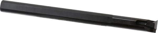 Made in USA - 0.55" Min Bore Diam, 6" OAL, 1/2" Shank Diam, Indexable Boring Bar - TPEE 730 Insert, Clamp Holding Method - Industrial Tool & Supply