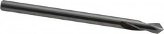 Magafor - 3mm Body Diam, 90°, 1-3/4" OAL, Solid Carbide Spotting Drill - Industrial Tool & Supply