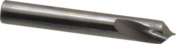 Magafor - 3/8" Body Diam, 90°, 2-3/4" OAL, Solid Carbide Spotting Drill - Industrial Tool & Supply