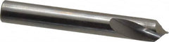 Magafor - 3/8" Body Diam, 90°, 2-3/4" OAL, Solid Carbide Spotting Drill - Industrial Tool & Supply