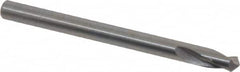 Magafor - 4mm Body Diam, 120°, 2" OAL, Solid Carbide Spotting Drill - Industrial Tool & Supply