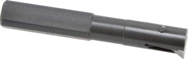 APT - 1/2" Min Bore Diam, 3" OAL, 1/2" Shank Diam, Indexable Boring Bar - 1-1/2" Max Bore Depth, TPG 221 Insert, Screw Holding Method - Industrial Tool & Supply