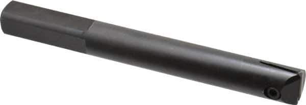 APT - 13/16" Min Bore Diam, 6-1/2" OAL, 3/4" Shank Diam, Indexable Boring Bar - 4-1/2" Max Bore Depth, TPG 321 Insert, Screw Holding Method - Industrial Tool & Supply