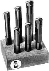APT - 3/4" Min Bore Diam, 4-1/2" OAL, 5/8" Shank Diam, Indexable Boring Bar - 2-3/4" Max Bore Depth, TPG 321 Insert, Screw Holding Method - Industrial Tool & Supply