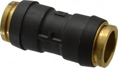 Parker - 3/4" Tube OD, Composite Push-to-Connect Tube Union - Tube to Tube Connection, 250 Max psi, Buna-N O-Ring, -40 to 200°F Working Temp - Industrial Tool & Supply