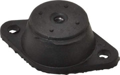 Tech Products - 3/8-16 Bolt Thread, 3-7/8" Long x 2-3/8" Wide x 1-1/4" High Standard Deflection Stud Mount Leveling Pad & Mount - 170 Max Lb Capacity, 1-3/4" Base Diam - Industrial Tool & Supply