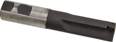Cutting Tool Technologies - 1" Cut Diam, 0.38" Max Depth of Cut, 1" Shank Diam, 5.51" OAL, Indexable Square Shoulder End Mill - APKT 1003... Inserts, Weldon Shank, 90° Lead Angle - Industrial Tool & Supply