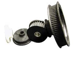 Made in USA - Timing Belt Pulleys Number of Teeth: 48 Inside Diameter (Inch): 5/16 - Industrial Tool & Supply