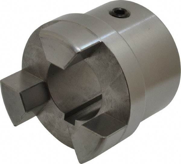 Boston Gear - 1-1/4" Max Bore Diam, FC25 Coupling Size, Flexible Half Coupling - 2-1/2" OD, 4.13" OAL, Steel - Industrial Tool & Supply